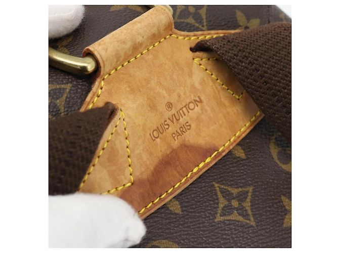 LOUIS VUITTON Monogram Montsouris GM Backpack M51135 LV - vista 9