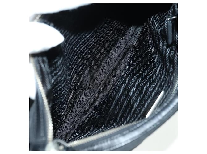 PRADA Shoulder Bag Nylon Black Silver - vista 9