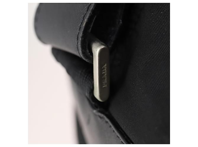 PRADA Boston Bag Nylon 2way Black Silver - vista 10