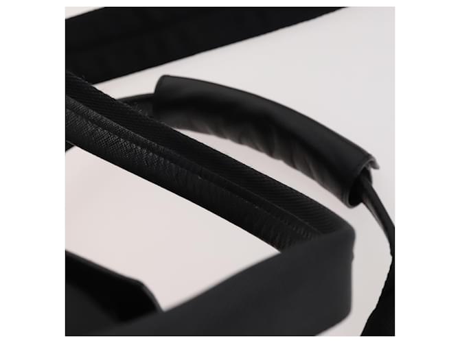 PRADA Boston Bag Nylon 2way Black Silver - vista 15