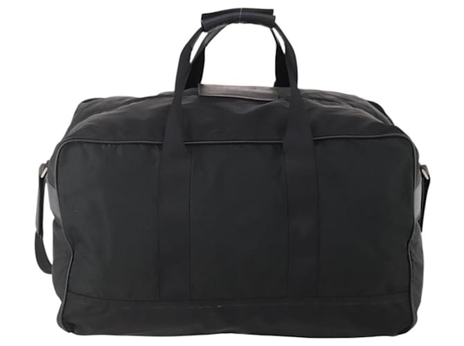 PRADA Boston Bag Nylon 2way Black Silver - vista 2
