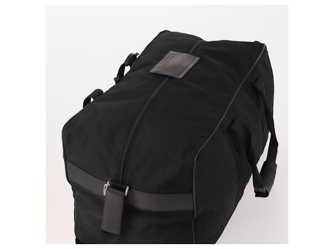 PRADA Boston Bag Nylon 2way Black Silver - vista 6