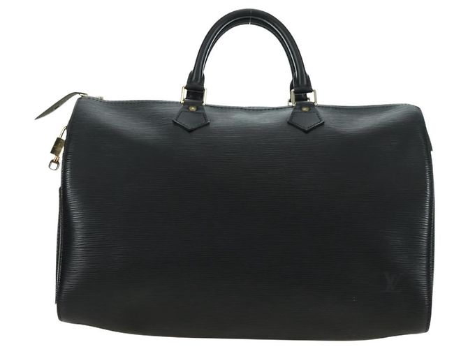 LOUIS VUITTON Epi Speedy 35 Hand Bag Black M42992 LV - vista 2