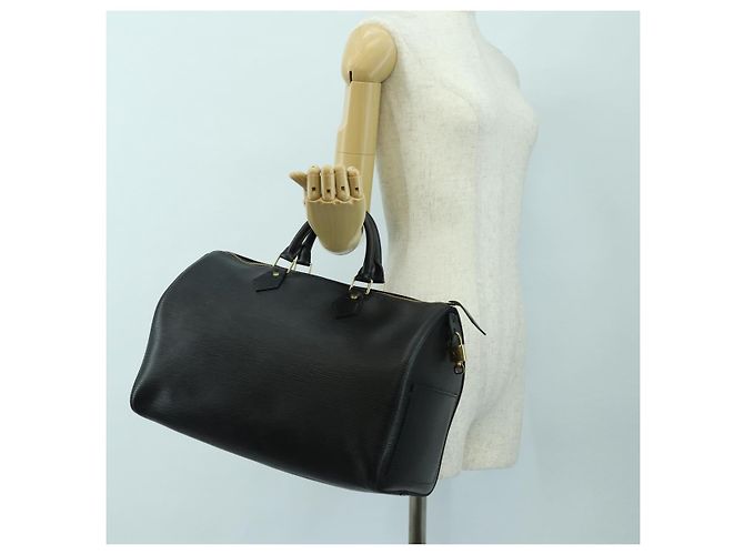 LOUIS VUITTON Epi Speedy 35 Hand Bag Black M42992 LV - vista 24