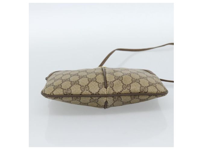 GUCCI GG Supreme Web Sherry Line Bag PVC Beige Gold 904 02 047 - vista 9