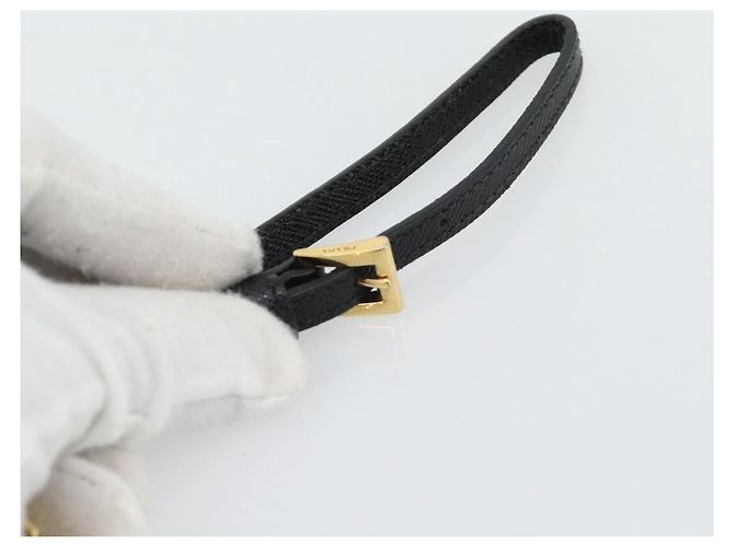 PRADA Canapa Pouch Canvas White Gold 1NH018 - vista 8