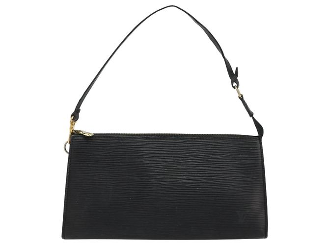 LOUIS VUITTON Epi Pochette Accessoires Pouch Black M52982 LV - vista 13