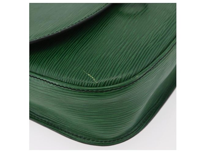 LOUIS VUITTON Epi Saint Cloud GM Shoulder Bag Green M52194 LV - vista 15