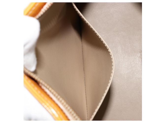 LOUIS VUITTON Monogram Vernis Houston Hand Bag Beige M91004 LV - vista 24
