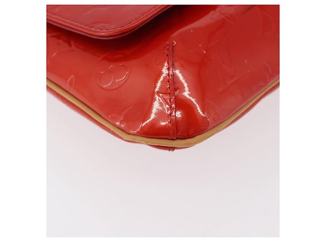 LOUIS VUITTON Monogram Vernis Thompson Street Shoulder Bag Red M91094 - vista 14
