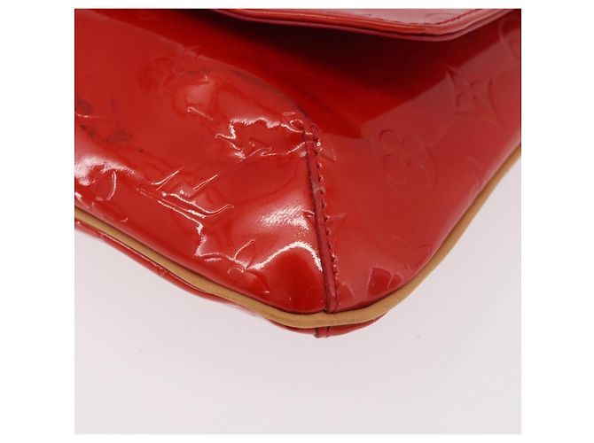 LOUIS VUITTON Monogram Vernis Thompson Street Shoulder Bag Red M91094 - vista 15
