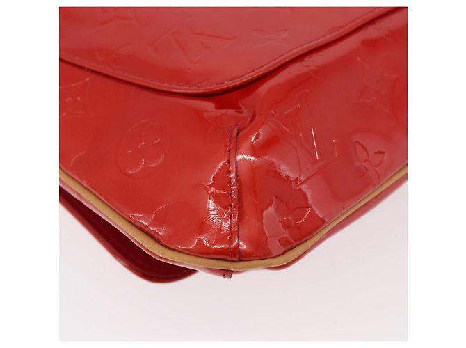 LOUIS VUITTON Monogram Vernis Thompson Street Shoulder Bag Red M91094 - vista 16