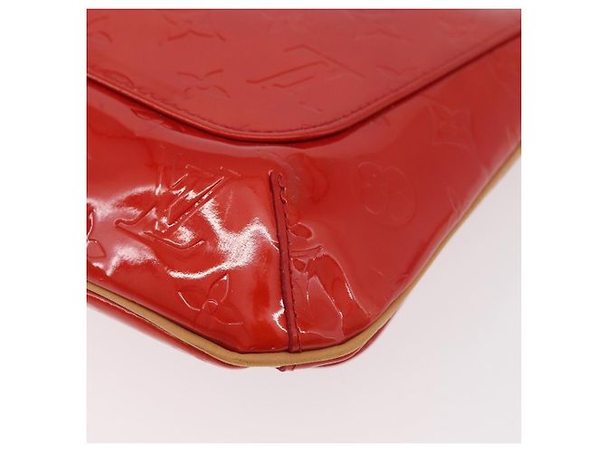 LOUIS VUITTON Monogram Vernis Thompson Street Shoulder Bag Red M91094 - vista 17