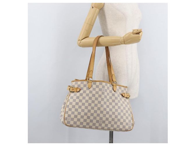 LOUIS VUITTON Damier Azur Batignolles Horizontal Tote Bag N48172 LV - Ansicht 24