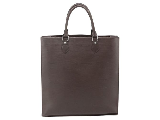 LOUIS VUITTON Epi Sac Plat Hand Bag Mocha Brown M5908D LV - vista 2