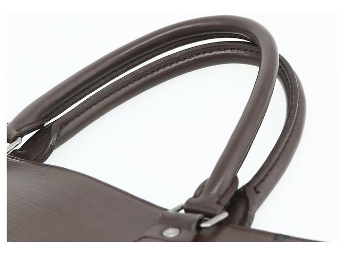 LOUIS VUITTON Epi Sac Plat Hand Bag Mocha Brown M5908D LV - vista 8