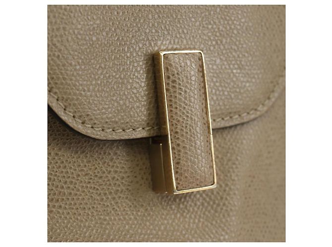 Valextra Isidide Hand Bag Leather 2way Beige Gold - vista 21