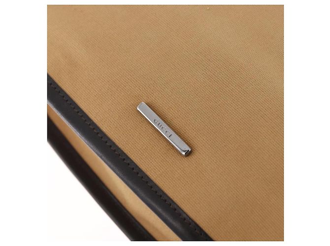 GUCCI Shoulder Bag Canvas Beige Silver 001 4321 - vista 18