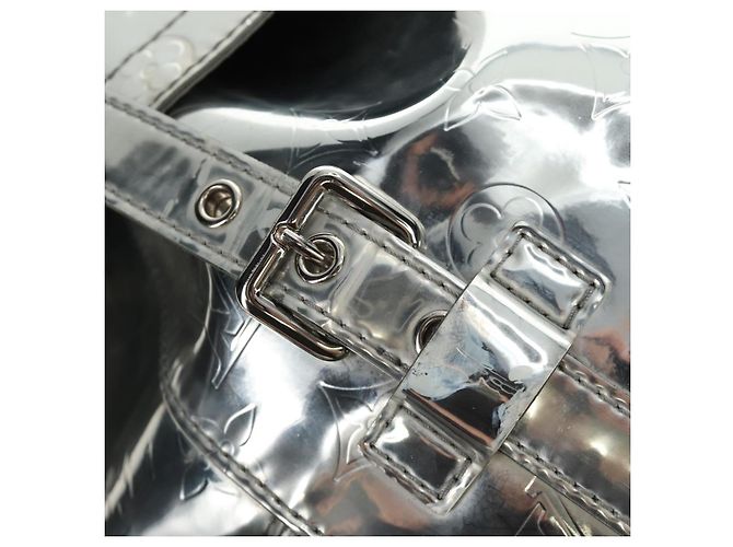 LOUIS VUITTON Monogram Miroir ChristopherPM Backpack Silver M58756 bs35728SAV - vista 11