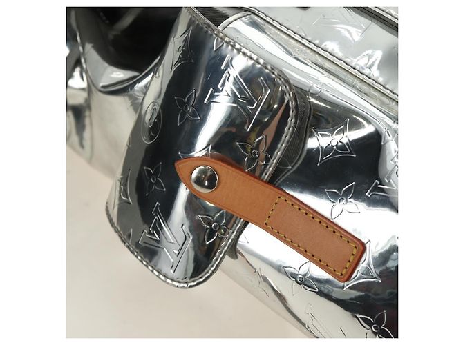 LOUIS VUITTON Monogram Miroir ChristopherPM Backpack Silver M58756 bs35728SAV - vista 22