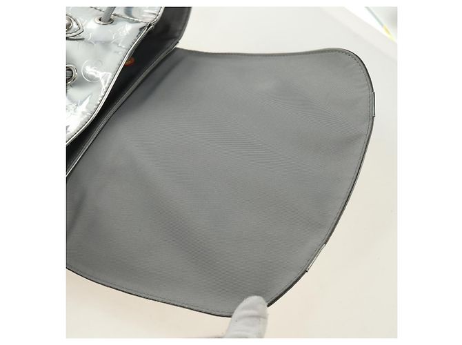 LOUIS VUITTON Monogram Miroir ChristopherPM Backpack Silver M58756 bs35728SAV - vista 29
