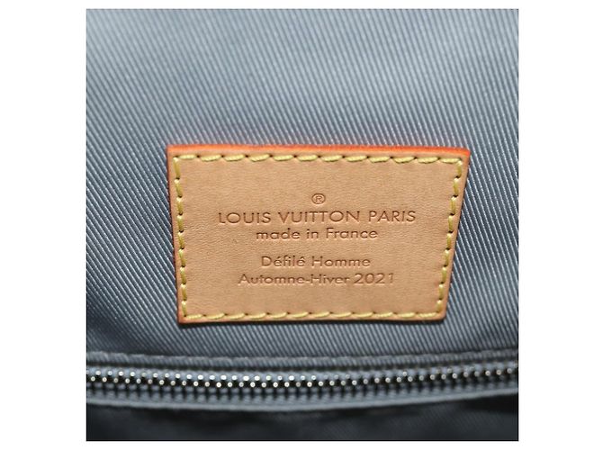 LOUIS VUITTON Monogram Miroir ChristopherPM Backpack Silver M58756 bs35728SAV - vista 30