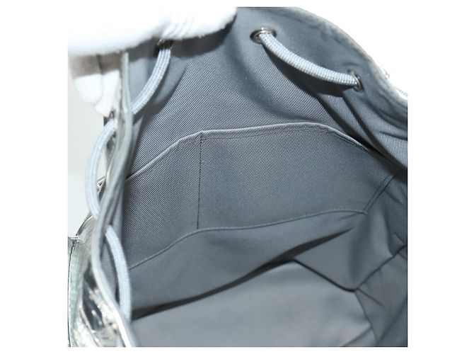 LOUIS VUITTON Monogram Miroir ChristopherPM Backpack Silver M58756 bs35728SAV - vista 33