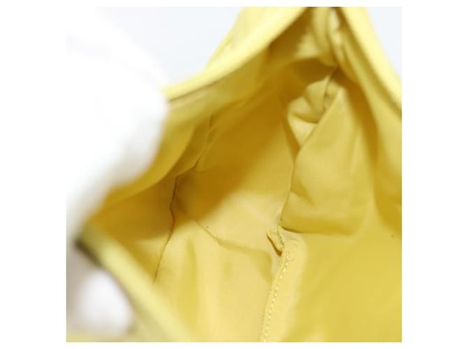 PRADA Hand Pouch Nylon Yellow Silver - vista 21