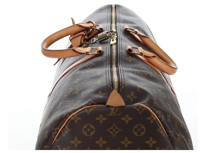 LOUIS VUITTON Monogram Keepall 55 Boston Bag M41424 LV - vista 7