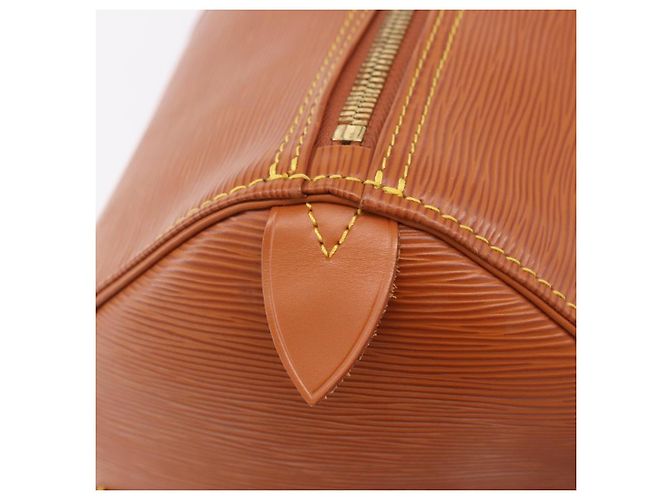 LOUIS VUITTON Epi Keepall 45 Boston Bag Brown M42978 LV - vista 20
