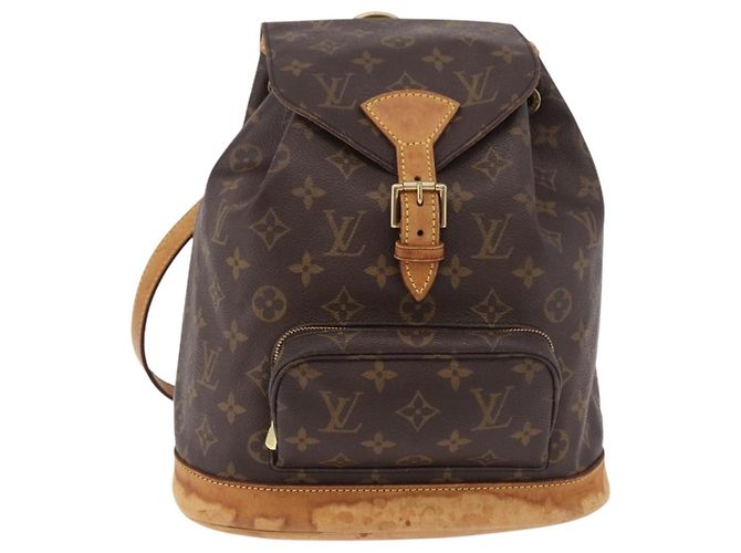 LOUIS VUITTON Monogram Montsouris MM Backpack M51136 LV - vista 13