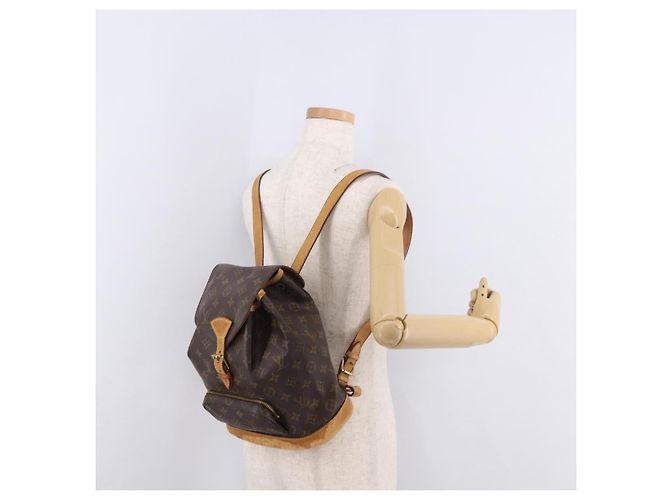 LOUIS VUITTON Monogram Montsouris MM Backpack M51136 LV - vista 26