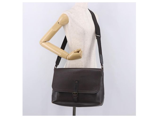 LOUIS VUITTON Utah Ohama Shoulder Bag Leather Brown M92994 LV - vista 24