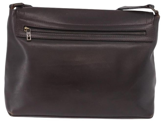 LOUIS VUITTON Utah Ohama Shoulder Bag Leather Brown M92994 LV - vista 3