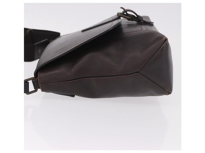 LOUIS VUITTON Utah Ohama Shoulder Bag Leather Brown M92994 LV - vista 5