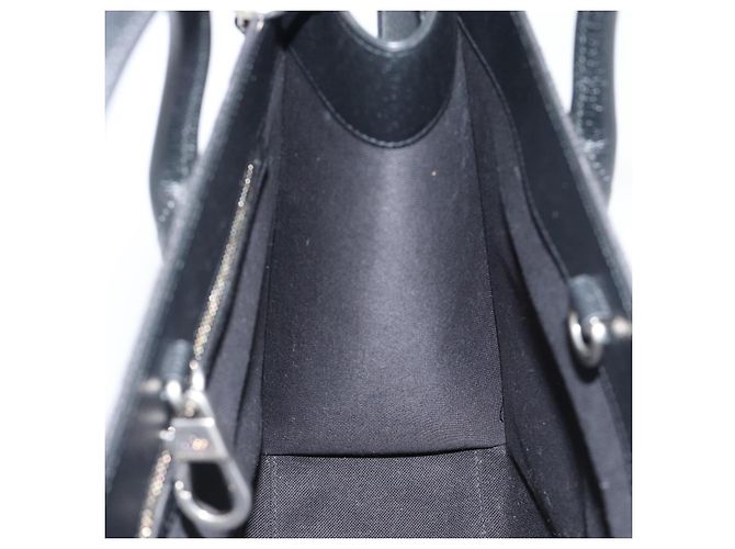 GUCCI Sac à main Jumbo GG Canvas 2way Noir Argent 678839 - vue 18