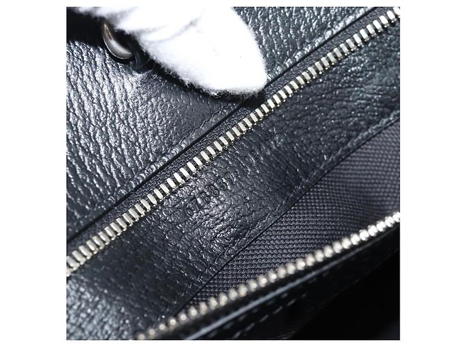 GUCCI Sac à main Jumbo GG Canvas 2way Noir Argent 678839 - vue 22
