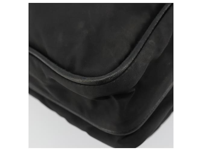 PRADA Shoulder Bag Nylon Black Silver - vista 16