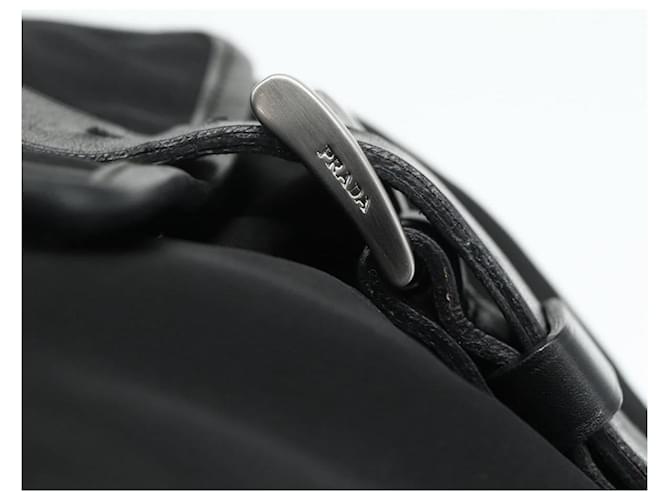 PRADA Rucksack Nylon Black Silver - Ansicht 15