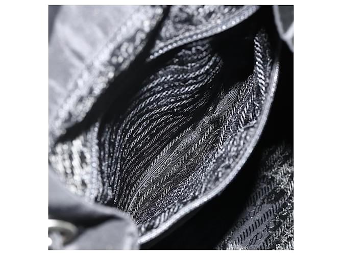 PRADA Rucksack Nylon Black Silver - Ansicht 21