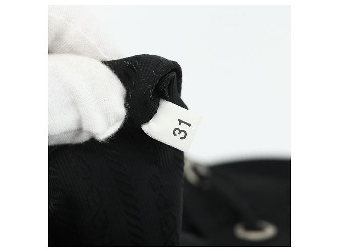 PRADA Rucksack Nylon Black Silver - Ansicht 22
