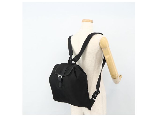PRADA Rucksack Nylon Black Silver - Ansicht 23