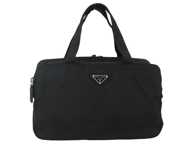 PRADA Handtasche Nylon Black Silver - Ansicht 2