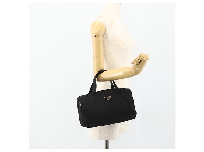 PRADA Handtasche Nylon Black Silver - Ansicht 26