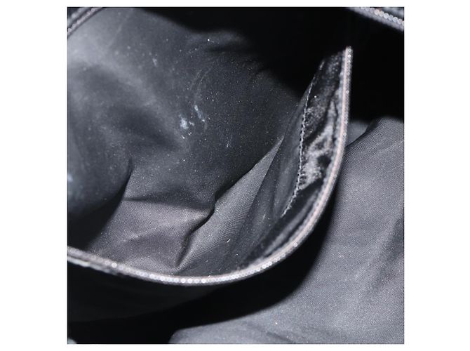 PRADA Tote Bag Nylon Black Silver - vista 21