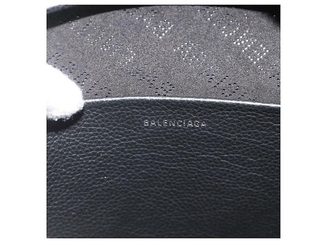 BALENCIAGA Every Day Shoulder Bag Leather Black 679267 - vista 15