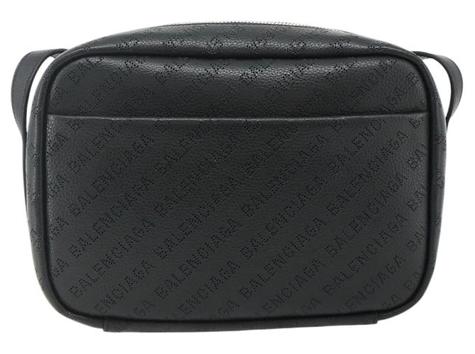 BALENCIAGA Every Day Shoulder Bag Leather Black 679267 - vista 2