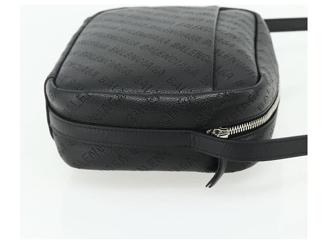 BALENCIAGA Every Day Shoulder Bag Leather Black 679267 - vista 5
