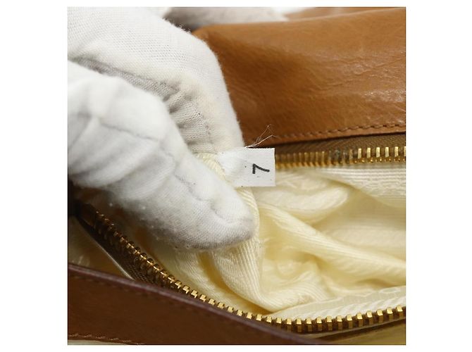 PRADA Shoulder Bag Nylon Ivory Gold - vista 23