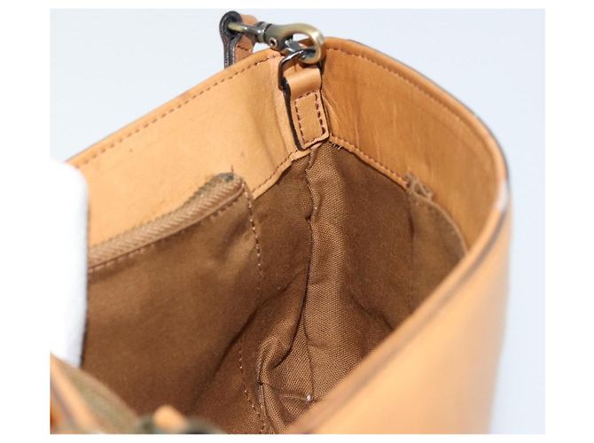 Chloé Chloe Shoulder Bag Leather Beige Gold - vista 18